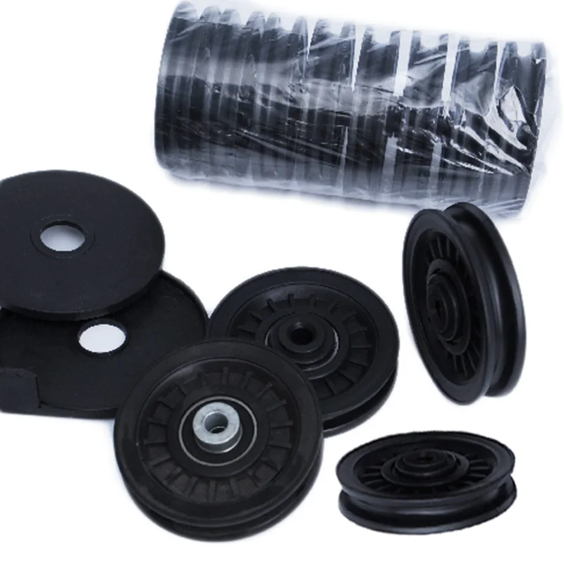 Gym Pulley 90mm Wearproof Nylon Bearing Pulley Wheel Cable Universal Fitness Gum Bearing Pulley Fitness Equipment Accessories
Gym Pulley 90mm Wearproof Nylon Bearing Pulley Wheel Cable Universal Fitness Gum Bearing Pulley Fitness Equipment Accessories