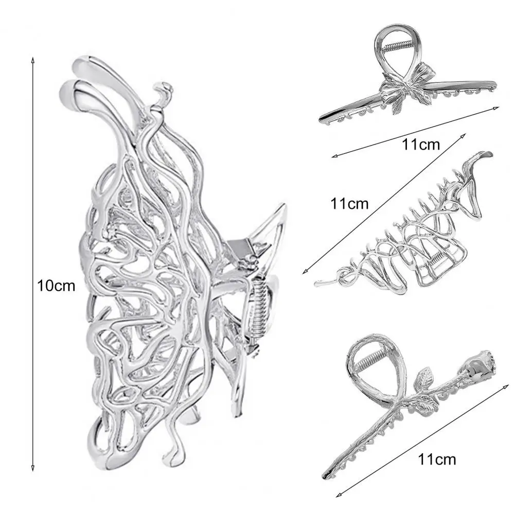 Chic Hair Barrettes Portable Decorative Strong Claws Lady Hair Clips Meta Hair Grips Student Accessory
Chic Hair Barrettes Portable Decorative Strong Claws Lady Hair Clips Meta Hair Grips Student Accessory
