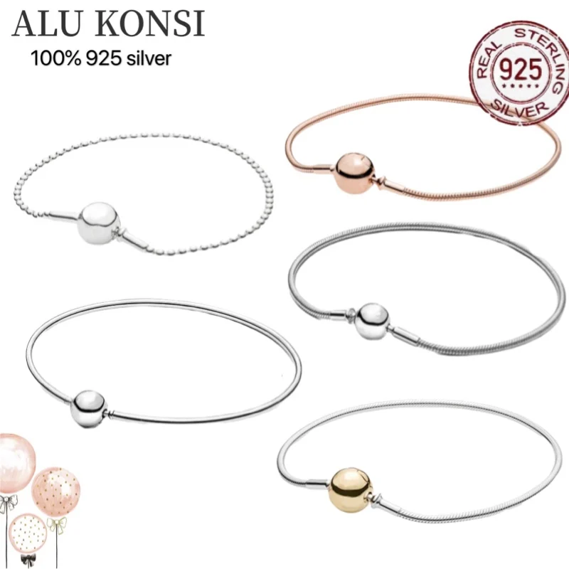 Hot Sale 100% Real 925 Sterling Silver pan Bracelet for Women Fit Original Design snake Charms Bangle DIY high quality Jewelry
Hot Sale 100% Real 925 Sterling Silver pan Bracelet for Women Fit Original Design snake Charms Bangle DIY high quality Jewelry