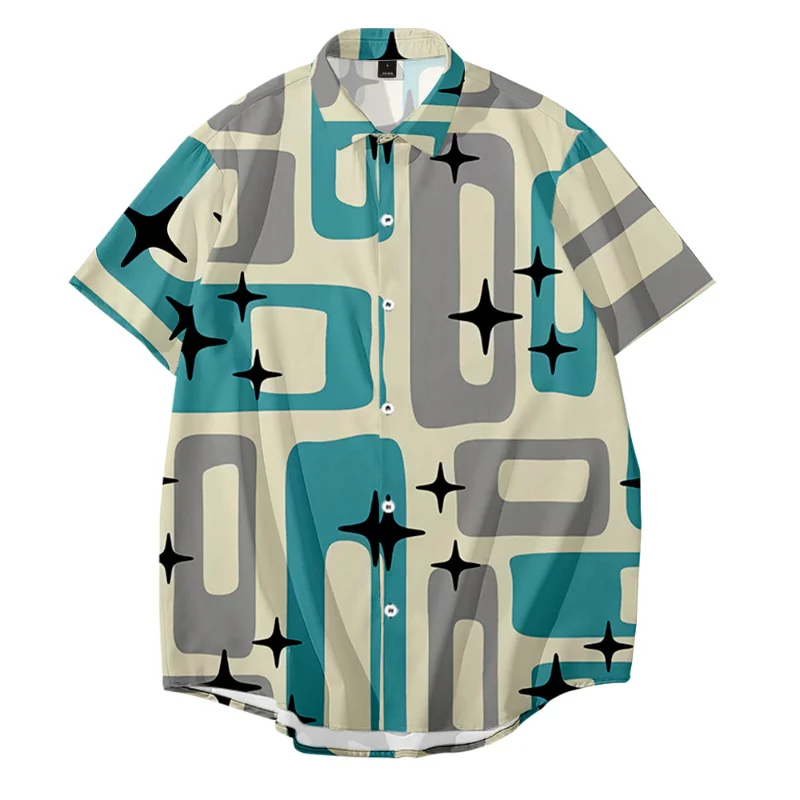 Men Clothing 2022 Summer Short Sleeve Shirt Plus Size Pattern Digital Print Shirt Men's Top Shirt
Men Clothing 2022 Summer Short Sleeve Shirt Plus Size Pattern Digital Print Shirt Men's Top Shirt