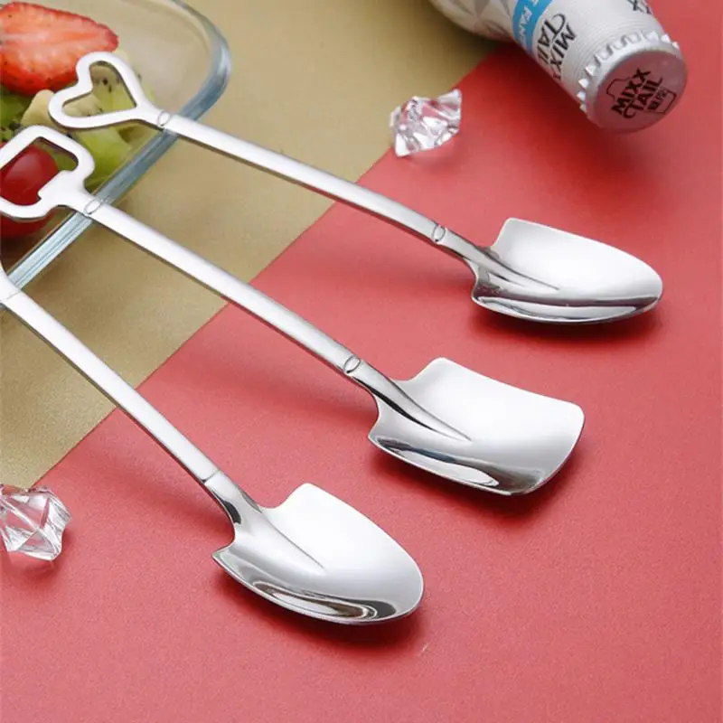 Stainless Steel Iron Shovel Spoon Tableware Set Kitchen Gadget Coffee Spoon Coffee Ice Cream Spoon Creative Kitchen Shovel Spoon
Stainless Steel Iron Shovel Spoon Tableware Set Kitchen Gadget Coffee Spoon Coffee Ice Cream Spoon Creative Kitchen Shovel Spoon