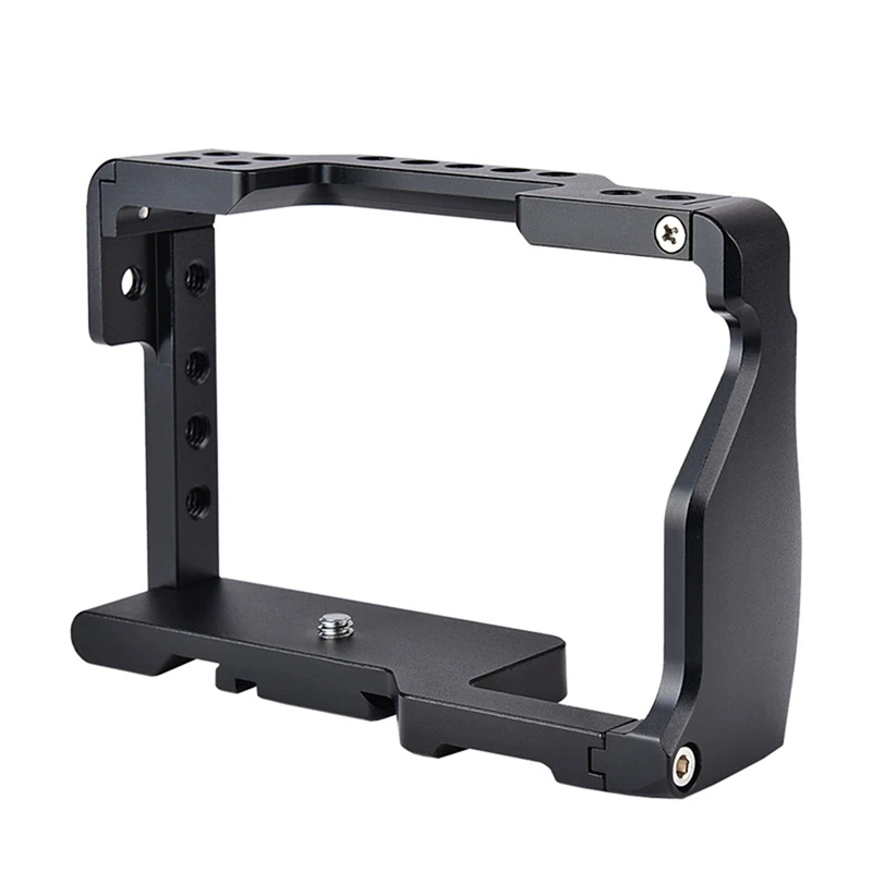 A6 Camera Cage For Sony A6000 A6300 A6400 A6500 With 1/4Inch And 3/8Inch Threaded Holes Cold Shoe Base A6300 Camera Cage
A6 Camera Cage For Sony A6000 A6300 A6400 A6500 With 1/4Inch And 3/8Inch Threaded Holes Cold Shoe Base A6300 Camera Cage