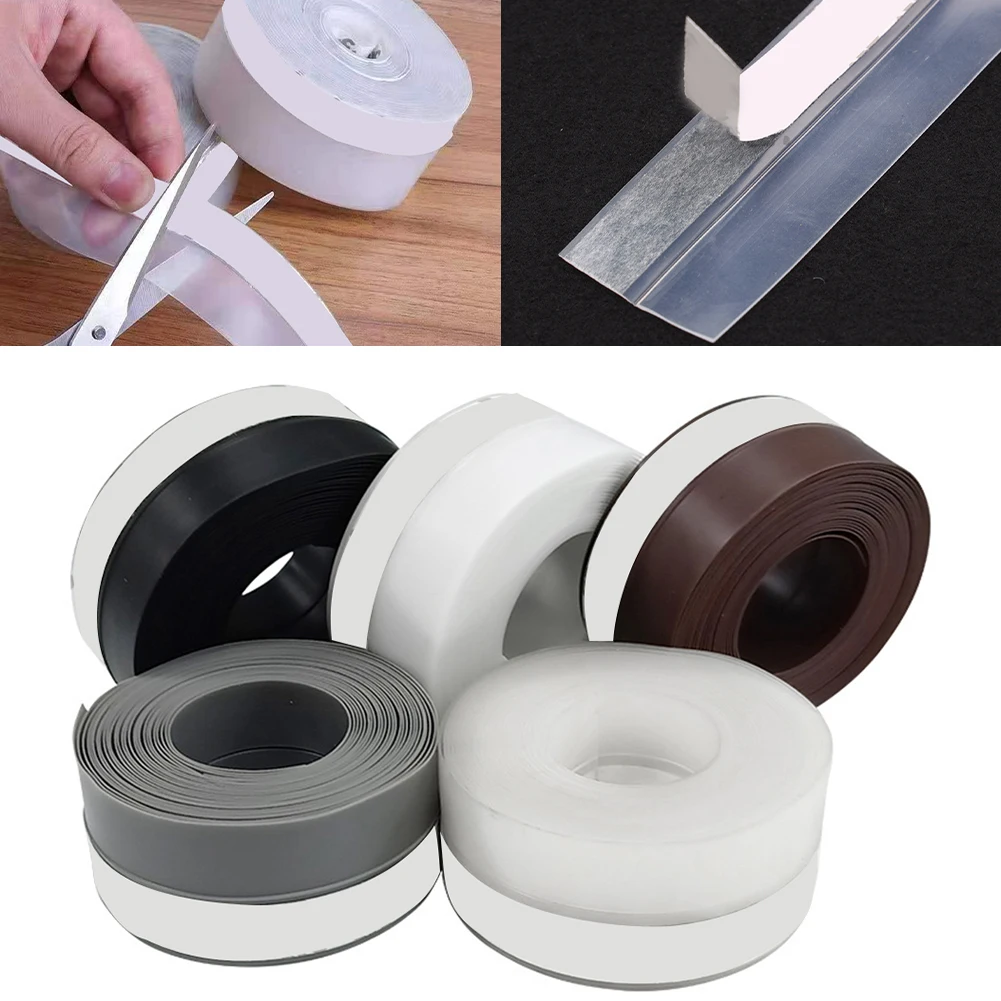 5M Seal Silicone Sealing Strip Door Self Adhesive Wind Waterproof Strips Home Improvement Building Hardware Doors Hardware
5M Seal Silicone Sealing Strip Door Self Adhesive Wind Waterproof Strips Home Improvement Building Hardware Doors Hardware