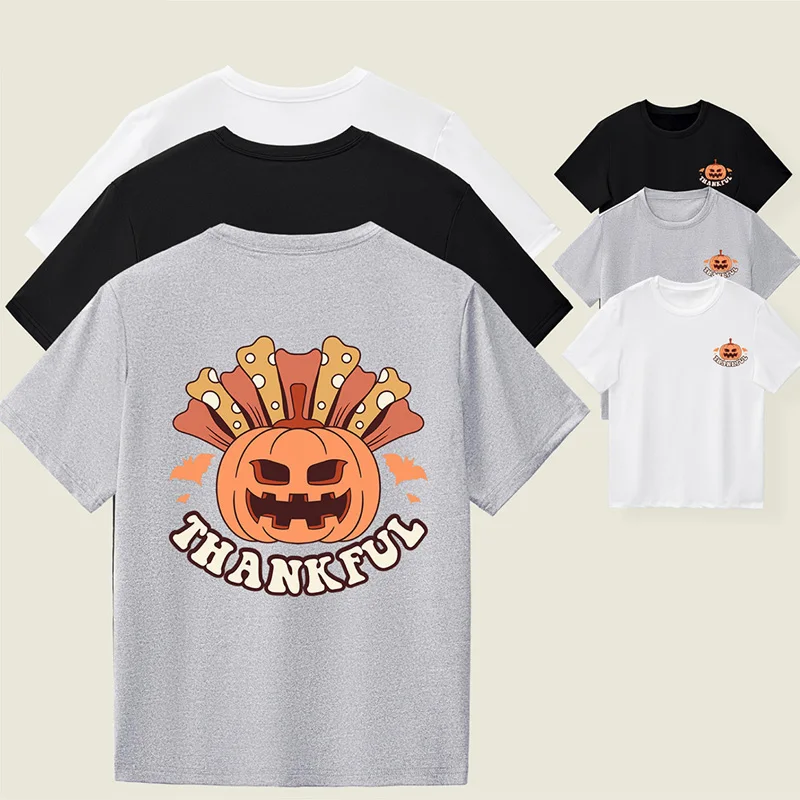 Boys' Short Sleeved T-shirt Thanksgiving Pumpkin Head Print Casual Summer Comfortable Round Neck Children's Clothing 2-8T
Boys' Short Sleeved T-shirt Thanksgiving Pumpkin Head Print Casual Summer Comfortable Round Neck Children's Clothing 2-8T