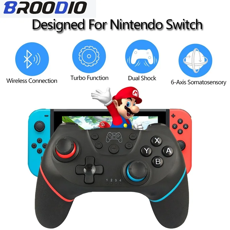 For Nintendo Switch Pro Bluetooth Wireless Gamepad NS SwitchPro Game Joystick Controller USB Nintendo Joystick switch Controller
For Nintendo Switch Pro Bluetooth Wireless Gamepad NS SwitchPro Game Joystick Controller USB Nintendo Joystick switch Controller