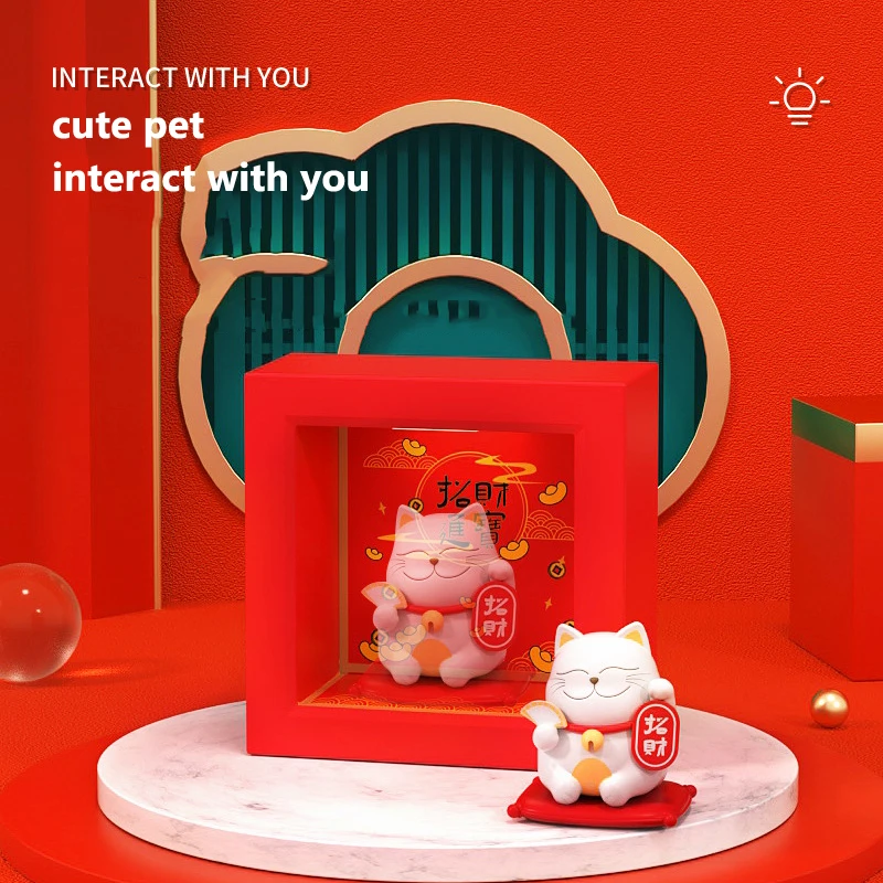 Lucky Cat Photo Frame Night Light Creative Gift Cute Cute Hand-made Display Box Bedroom Bedside Night Light
Lucky Cat Photo Frame Night Light Creative Gift Cute Cute Hand-made Display Box Bedroom Bedside Night Light