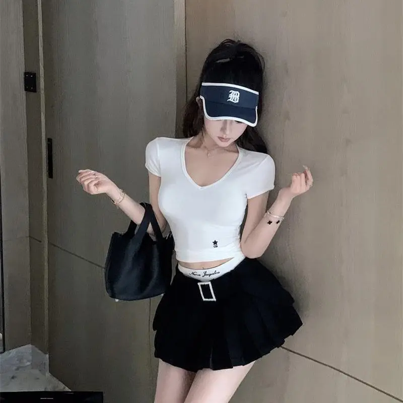 Hsa Summer Kawaii Elegant Two Piece Set Women Korean Fashion Party Mini Skirt Set Female Bow Casual Tops + Designer Skirt 2023
Hsa Summer Kawaii Elegant Two Piece Set Women Korean Fashion Party Mini Skirt Set Female Bow Casual Tops + Designer Skirt 2023