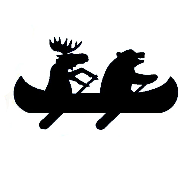 15cm*8cm Moose Bear Canoe Decal KK Vinyl Waterproof Creative Car Sticker Auto Decoration
15cm*8cm Moose Bear Canoe Decal KK Vinyl Waterproof Creative Car Sticker Auto Decoration