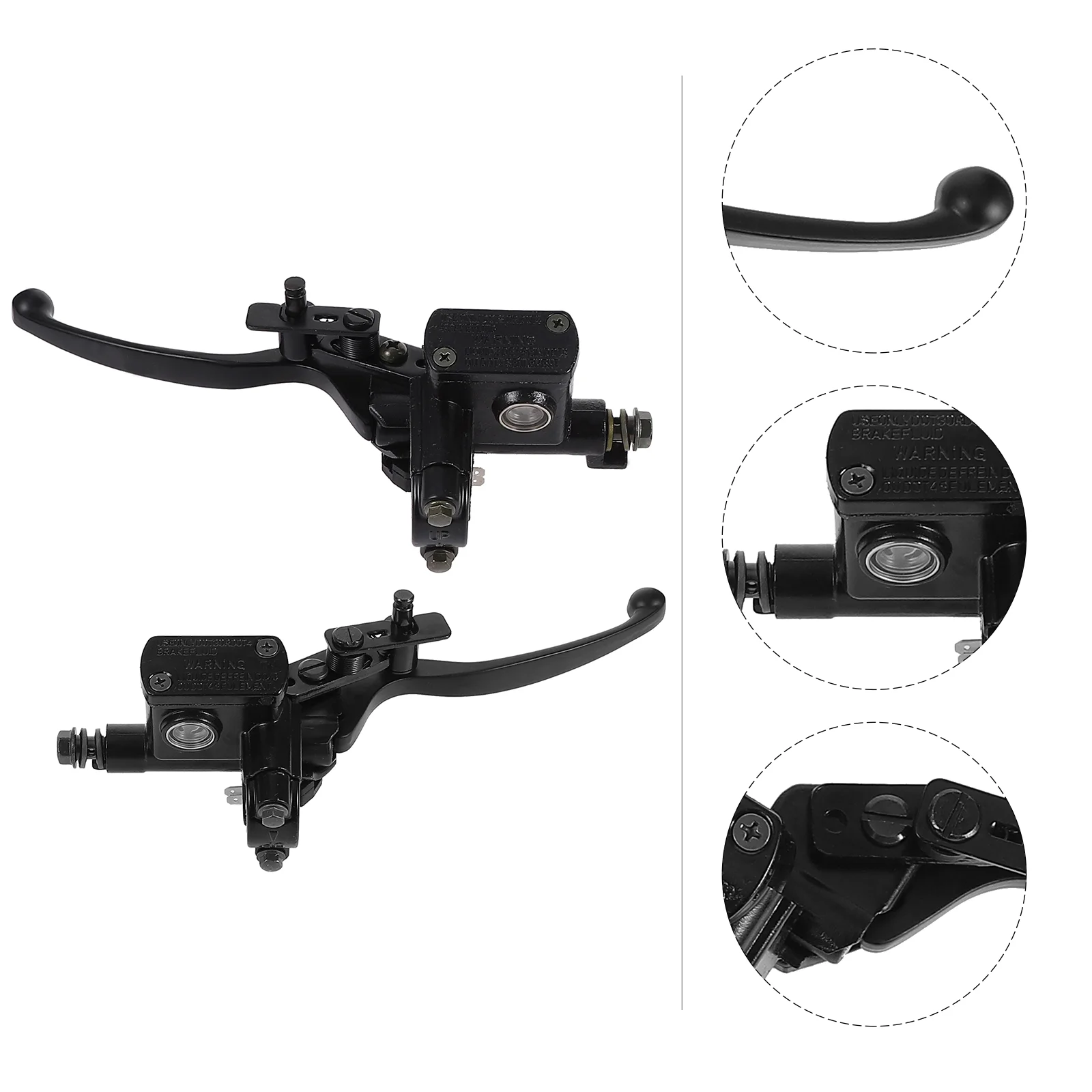 2pcs Brake Levers Road Bike Brake Levers Motorcycle Handlebar Brake Lever ATV Hydraulic Parking Lever
2pcs Brake Levers Road Bike Brake Levers Motorcycle Handlebar Brake Lever ATV Hydraulic Parking Lever