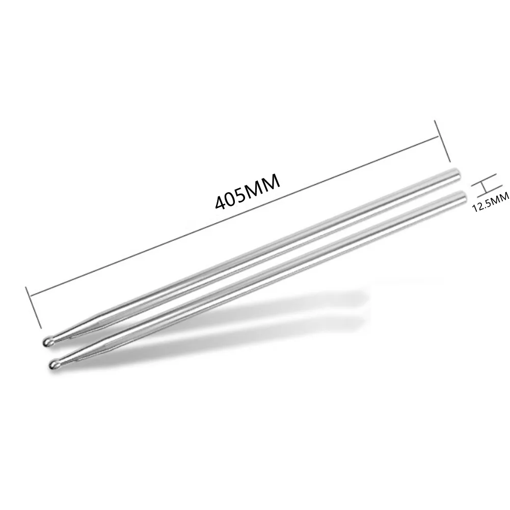 New Practical High Quality Drumsticks Aluminium Alloy 40.5cm Length Band Music Drum Sticks Drumming For Dumb Drum
New Practical High Quality Drumsticks Aluminium Alloy 40.5cm Length Band Music Drum Sticks Drumming For Dumb Drum