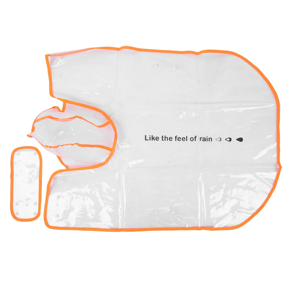 PU Transparent Orange Edge Pet Waterproof Rainproof Hooded Raincoat Rain Cape Coat Jacket Clothes for Dogs Cats
PU Transparent Orange Edge Pet Waterproof Rainproof Hooded Raincoat Rain Cape Coat Jacket Clothes for Dogs Cats