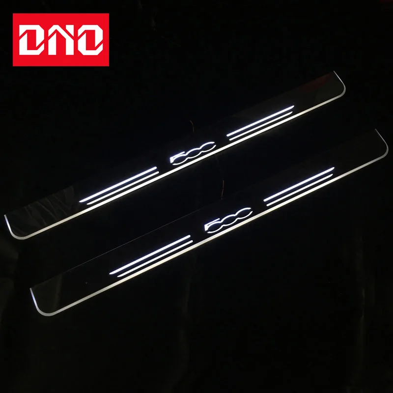DNO Trim Pedal LED Car Light Door Sill Scuff Plate Pathway Dynamic Streamer Welcome Lamp For Fiat 500 Car Accessories Interior 
DNO Trim Pedal LED Car Light Door Sill Scuff Plate Pathway Dynamic Streamer Welcome Lamp For Fiat 500 Car Accessories Interior