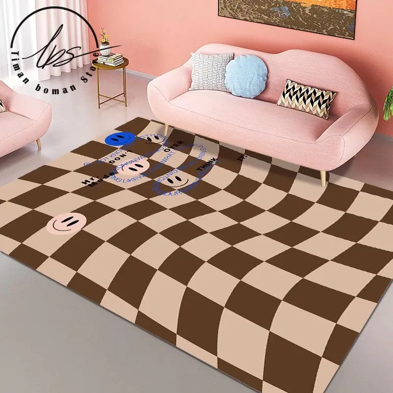 Lattice Carpet Home Decoration Bedroom Non-slip Rugs Modern Minimalist Living Room Carpets Entry Porch Dirt Resistant Doormats
Lattice Carpet Home Decoration Bedroom Non-slip Rugs Modern Minimalist Living Room Carpets Entry Porch Dirt Resistant Doormats