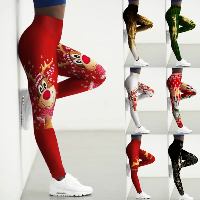 Women Sport Leggings Yoga Pants 3d Christmas Printed Tights Gym Leggings Femme Workout Leginsy Damskie Push Up
Women Sport Leggings Yoga Pants 3d Christmas Printed Tights Gym Leggings Femme Workout Leginsy Damskie Push Up