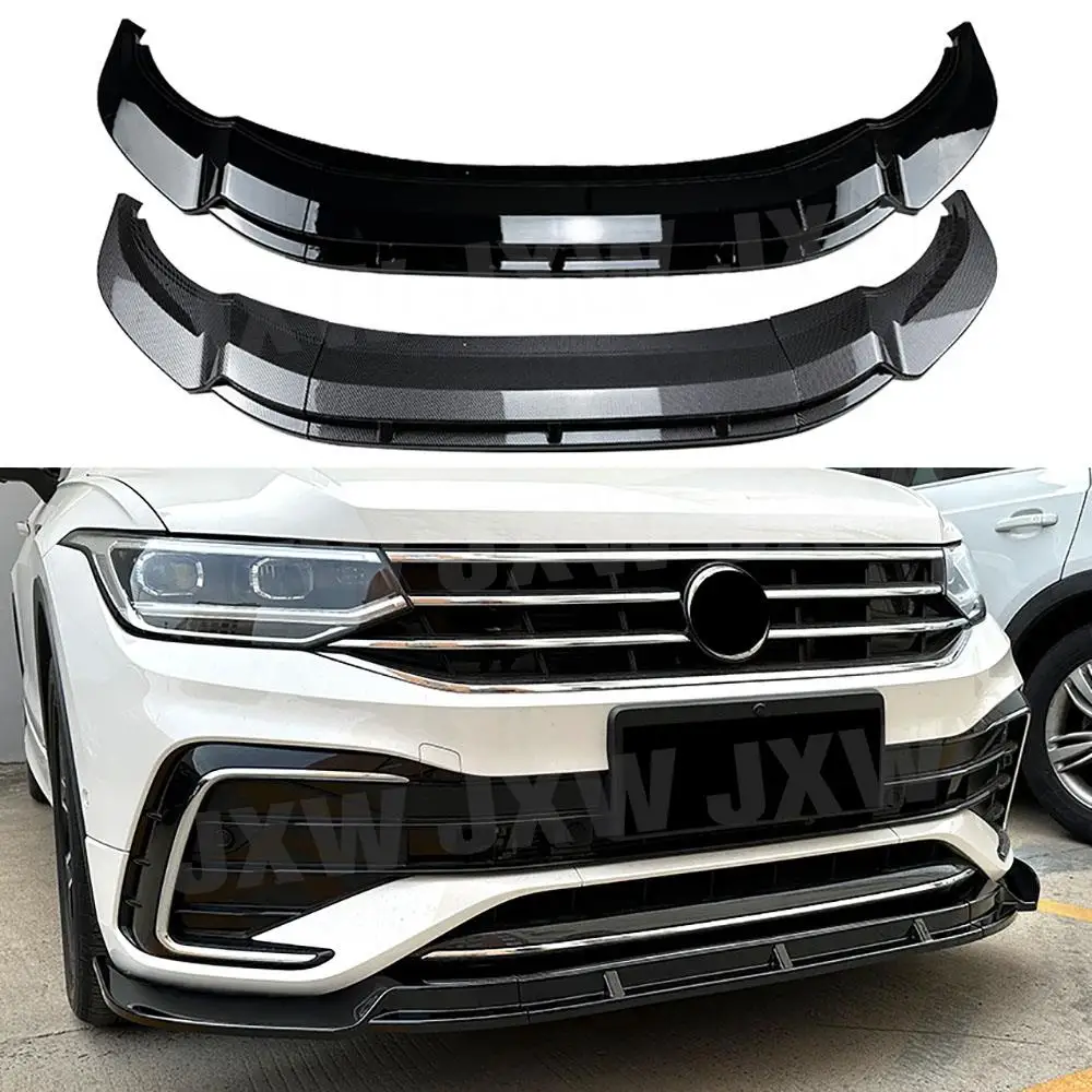 ABS Front Bumper Lip Spoiler Body Kits for Volkswagen Tiguan Rline 2021+ Front Lip Bumper Extension Three-section Car Styling
ABS Front Bumper Lip Spoiler Body Kits for Volkswagen Tiguan Rline 2021+ Front Lip Bumper Extension Three-section Car Styling