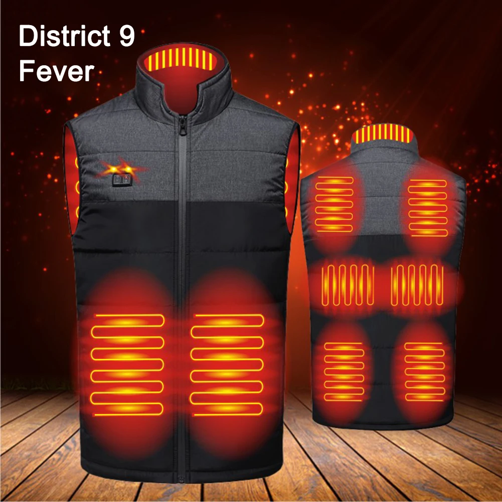 Electric Heated Vest Men Women Thermal Clothing Winter Outdoor Sports Skiing Vest Washable Fast Heating Vest Body Warmer Clothes
Electric Heated Vest Men Women Thermal Clothing Winter Outdoor Sports Skiing Vest Washable Fast Heating Vest Body Warmer Clothes