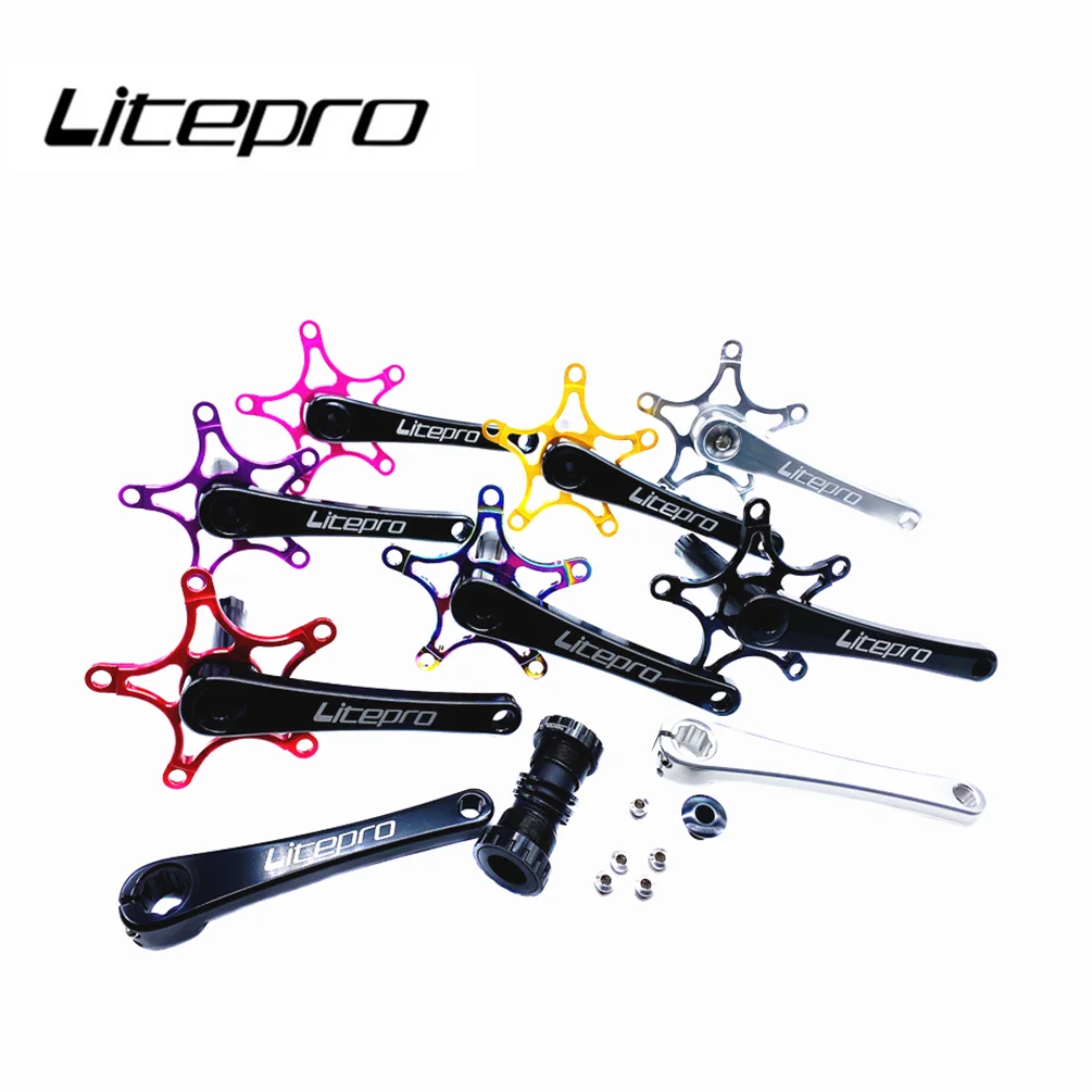 Велосипедный интегрированный полый коленчатый вал Litepro 412 из алюминиевого сплава легкий для велосипеда Brompton аксессуары складной велосипедный коленчатый механизм
Велосипедный интегрированный полый коленчатый вал Litepro 412 из алюминиевого сплава легкий для велосипеда Brompton аксессуары складной велосипедный коленчатый механизм