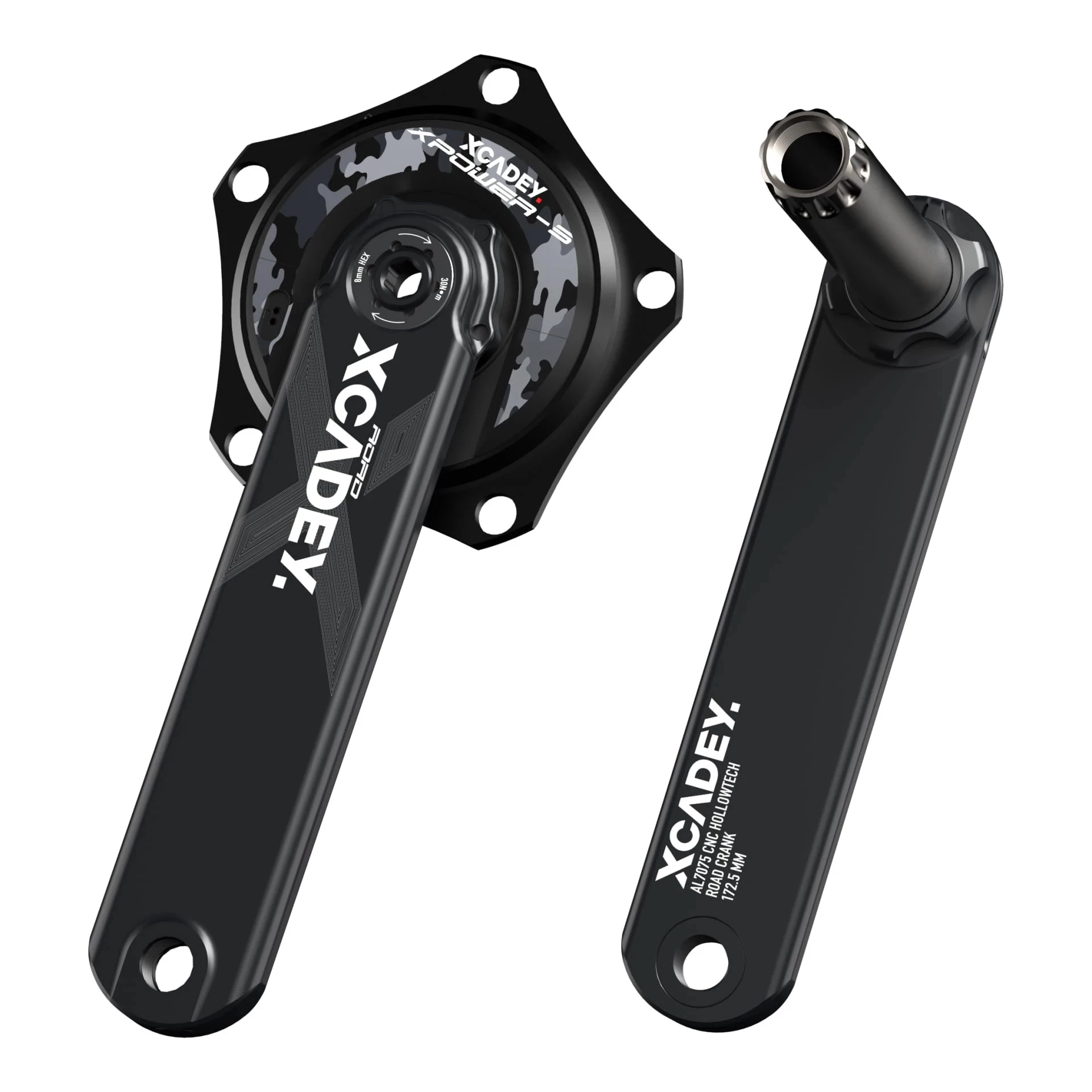 XCADEY XPOWER Road Bike Spider Power Meter Crankset,160/165/170/172.5/175mm Length,110BCD Chainring 11s 24mm,Bicycle Parts
XCADEY XPOWER Road Bike Spider Power Meter Crankset,160/165/170/172.5/175mm Length,110BCD Chainring 11s 24mm,Bicycle Parts
