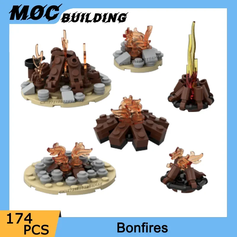 DIY Building Blocks Medieval Castle Suburban Dragon Flame Bonfire Party Set Bricks Accessories Assemble Toy Children Gift 174PCS
DIY Building Blocks Medieval Castle Suburban Dragon Flame Bonfire Party Set Bricks Accessories Assemble Toy Children Gift 174PCS
