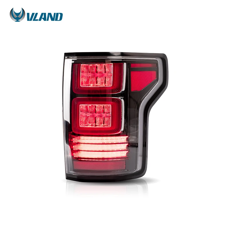 VLAND Wholesales LED Taillights Rear Lamp Assembly 2015-2018 2019 Red Turn Signal Car Tail Lights For Ford F150 F 150 Taillamp
VLAND Wholesales LED Taillights Rear Lamp Assembly 2015-2018 2019 Red Turn Signal Car Tail Lights For Ford F150 F 150 Taillamp