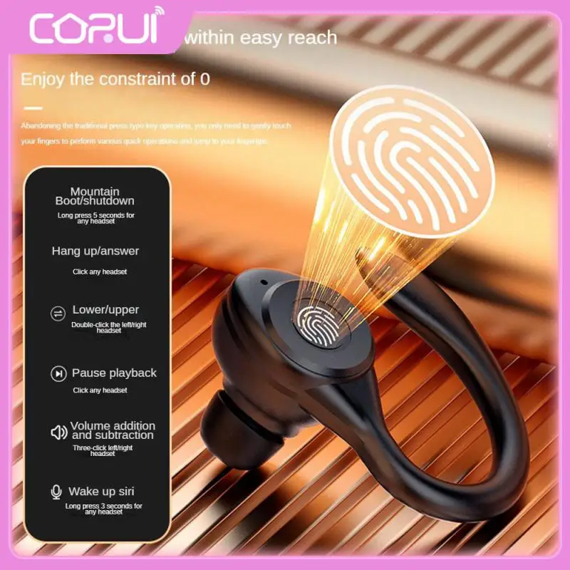Sports Running Earphones Binaural Communication Comfortable Waterproof Earphone Intelligent Noise Reduction Ergonomic Design New
Sports Running Earphones Binaural Communication Comfortable Waterproof Earphone Intelligent Noise Reduction Ergonomic Design New