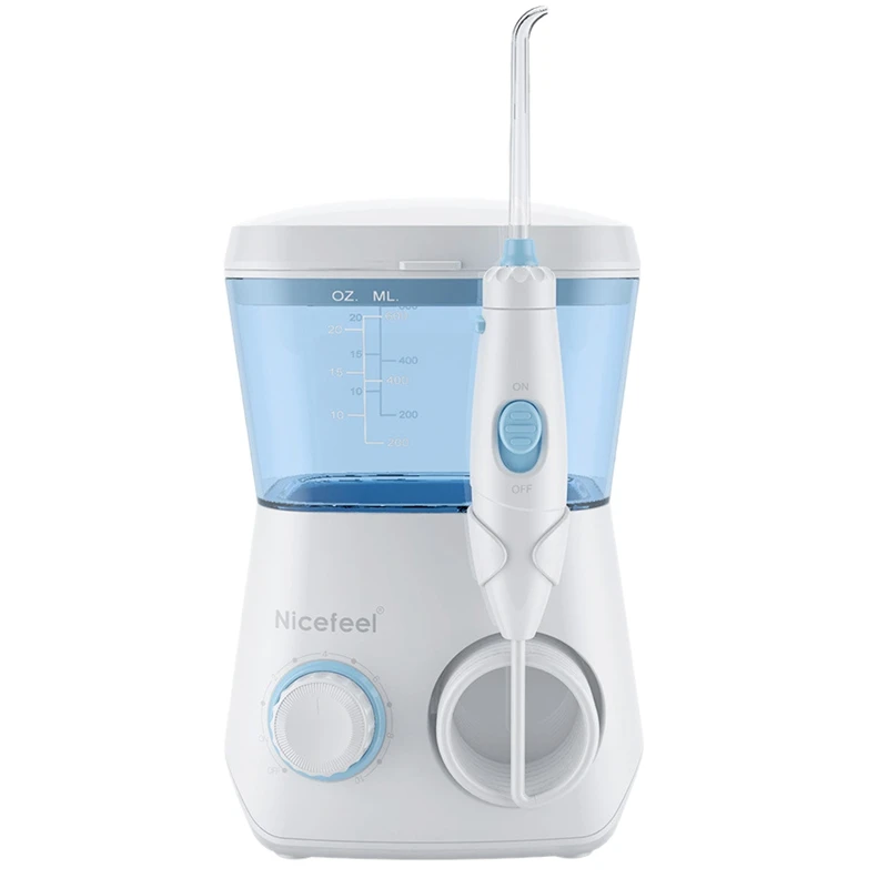 Nicefeel Flosser Water Floss Oral Irrigator With 8 Jet Tips Oral Hygiene Teeth Cleaner Floss EU Plug
Nicefeel Flosser Water Floss Oral Irrigator With 8 Jet Tips Oral Hygiene Teeth Cleaner Floss EU Plug
