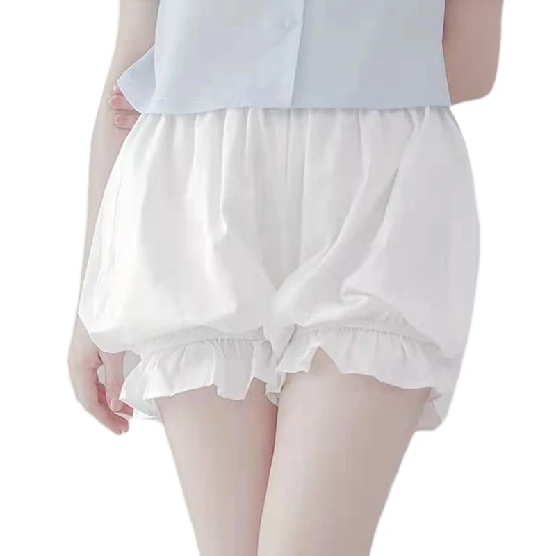 667E Safety Shorts Japanese Women Teen Girls Gothic Ruffled Hem Loose Underpants Sweet Cute Pumpkin Short Pants Bloomers
667E Safety Shorts Japanese Women Teen Girls Gothic Ruffled Hem Loose Underpants Sweet Cute Pumpkin Short Pants Bloomers