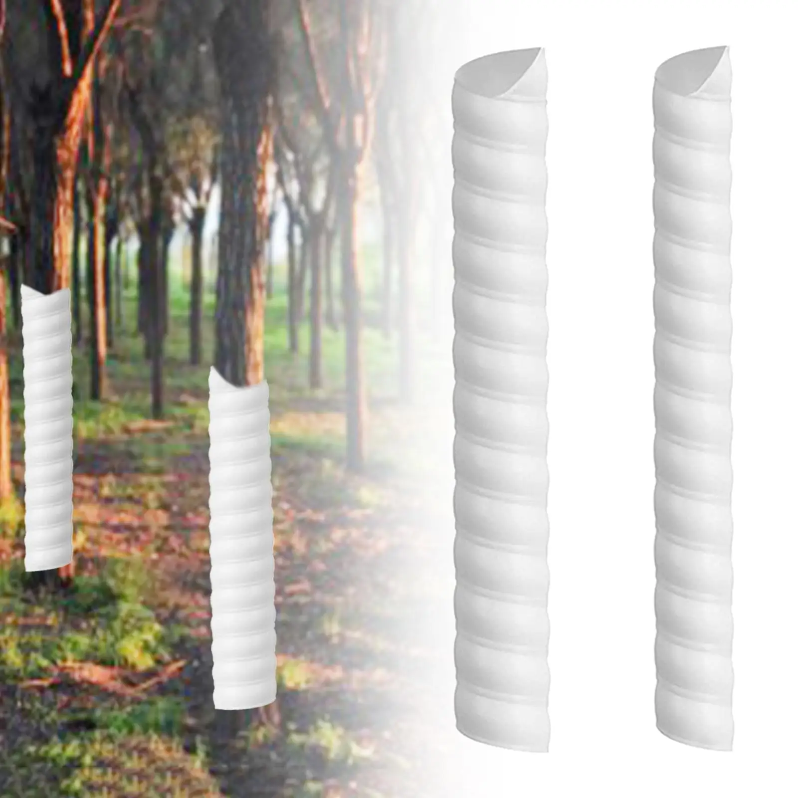 2x Trees Guards Wrap to Protect Saplings Plant Portable Durable Tree Cover Plants Guard Trees Protection Tree Bark Protector
2x Trees Guards Wrap to Protect Saplings Plant Portable Durable Tree Cover Plants Guard Trees Protection Tree Bark Protector