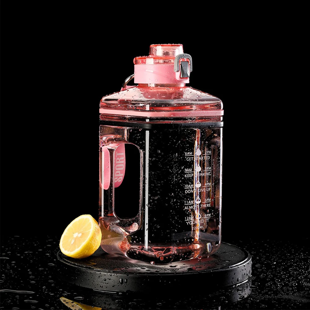 2.2L Large Capacity Sports Fitness Bottle Portable Leakproof Handgrip Gym Water Kettle Life Outdoor Drinkware Equipment
2.2L Large Capacity Sports Fitness Bottle Portable Leakproof Handgrip Gym Water Kettle Life Outdoor Drinkware Equipment