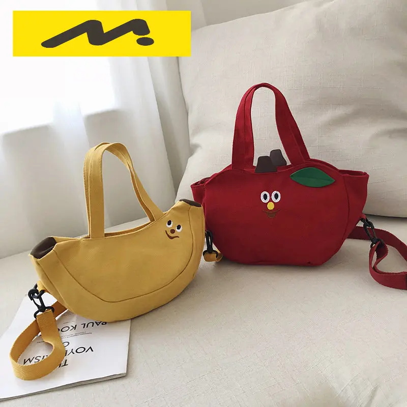Cute Cartoon Shoulder Tote Bag Fruit Banana Apple Embroidered Canvas Ladies Crossbody Messenger Bags Women Mini Handbag Purse
Cute Cartoon Shoulder Tote Bag Fruit Banana Apple Embroidered Canvas Ladies Crossbody Messenger Bags Women Mini Handbag Purse