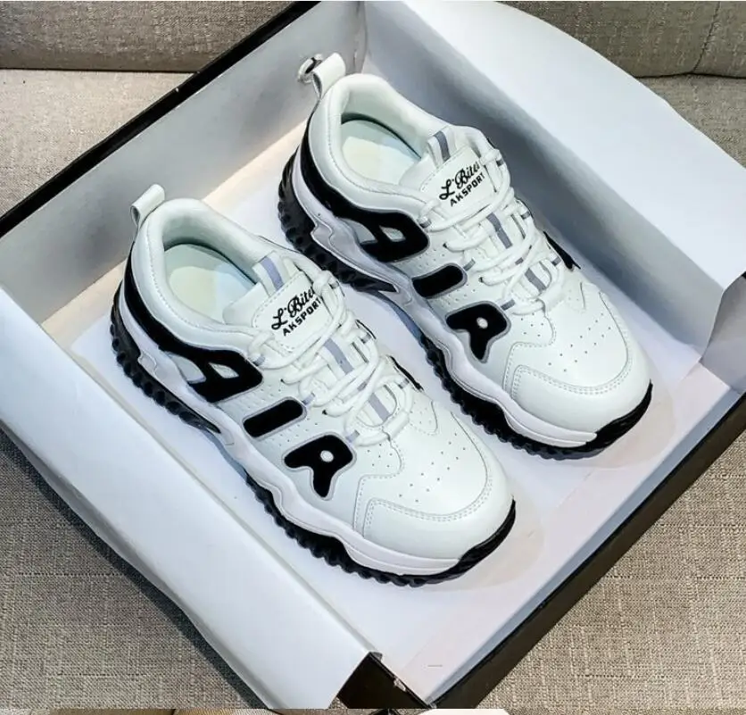 Women Shoes Luminous letter color blocking thick soled dad shoes 2022 New Female Walk Shoes Zapatos De Mujer
Women Shoes Luminous letter color blocking thick soled dad shoes 2022 New Female Walk Shoes Zapatos De Mujer