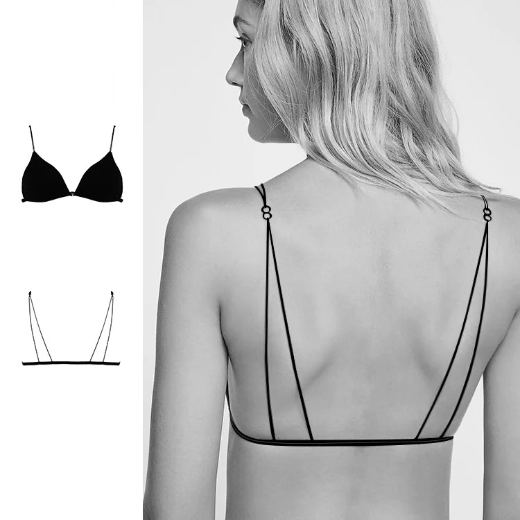 French Back Underwear Front Button Bra Suit Triangle Cup Girl Student Bra No Steel Ring Sexy
French Back Underwear Front Button Bra Suit Triangle Cup Girl Student Bra No Steel Ring Sexy