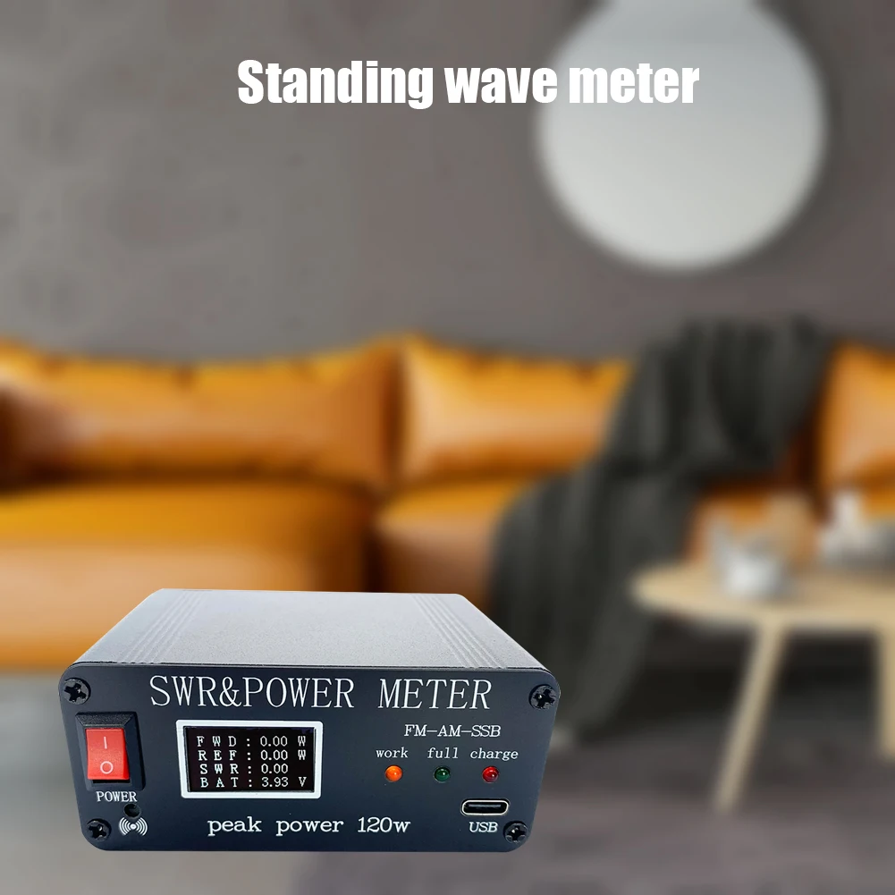 0.5w-120w Standing Wavemeter Mini Power Standing Wave Meter USB Charging Short Wave Standing Meter Lightweight OLED Fm Am Cw Ssb
0.5w-120w Standing Wavemeter Mini Power Standing Wave Meter USB Charging Short Wave Standing Meter Lightweight OLED Fm Am Cw Ssb