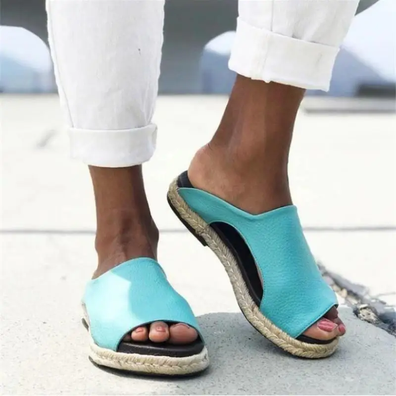 Summer Beach Sewing Slippers Women's Leather Flat Open Toe Vintage Casual Outdoor Beach Sandals Women's Shoes
Summer Beach Sewing Slippers Women's Leather Flat Open Toe Vintage Casual Outdoor Beach Sandals Women's Shoes