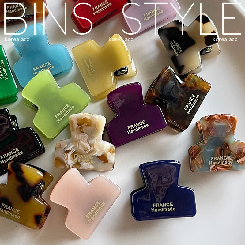 Корейская Минималистичная Золотая этикетка мини Hawksbill однотонная Изысканная челка маленький захват для волос края зажим для волос
Корейская Минималистичная Золотая этикетка мини Hawksbill однотонная Изысканная челка маленький захват для волос края зажим для волос