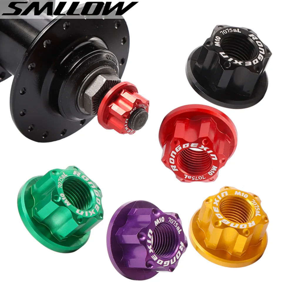 Bike Wheel Axle Nut Before Rear Wheel Lock Screw Aluminum Bolt For MTB Road Bike Aluminum Alloy Cycling Spare Accessory
Bike Wheel Axle Nut Before Rear Wheel Lock Screw Aluminum Bolt For MTB Road Bike Aluminum Alloy Cycling Spare Accessory