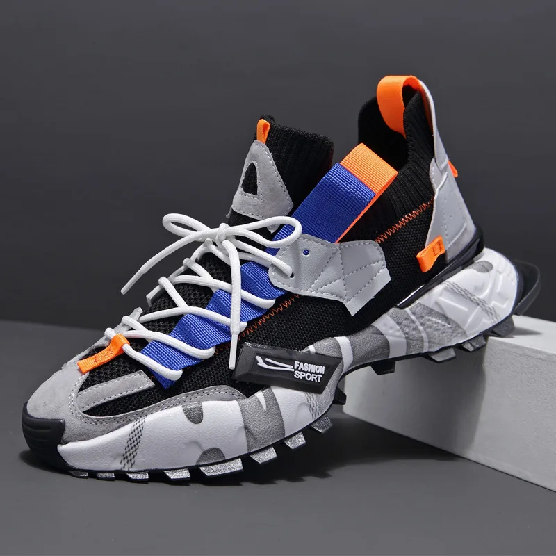 2023 Fashion Men Platform Sneakers Breathable Comfortable Sport Shoes Chunky Knitting Mesh Sneakers Casual Shoes White Sneakers
2023 Fashion Men Platform Sneakers Breathable Comfortable Sport Shoes Chunky Knitting Mesh Sneakers Casual Shoes White Sneakers