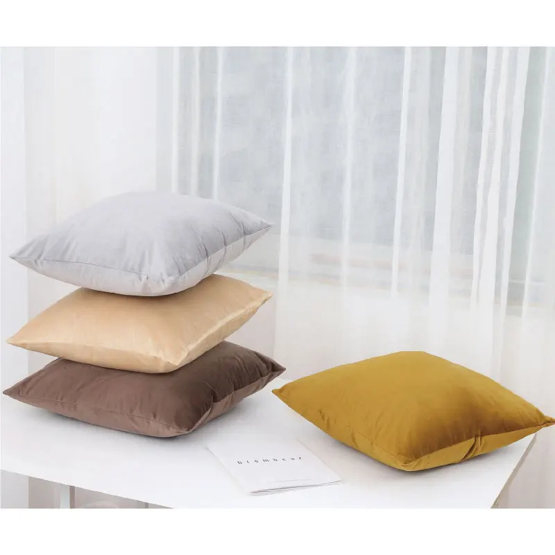 Solid Color Velvet Cushion Cover Candy Color Throw Pillow Case For Sofa Car Home Decorative Pillowcase Decoration Funda Cojin
Solid Color Velvet Cushion Cover Candy Color Throw Pillow Case For Sofa Car Home Decorative Pillowcase Decoration Funda Cojin