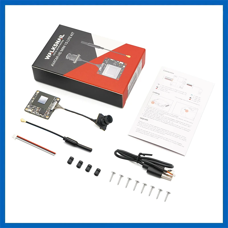 Walksnail Avatar HD Mini 1s Lite Kit 14X14mm Avatar Lite Camera для FPV Freestyle Tinywhoop Cinewhoop Drones DIY Parts
Walksnail Avatar HD Mini 1s Lite Kit 14X14mm Avatar Lite Camera для FPV Freestyle Tinywhoop Cinewhoop Drones DIY Parts
