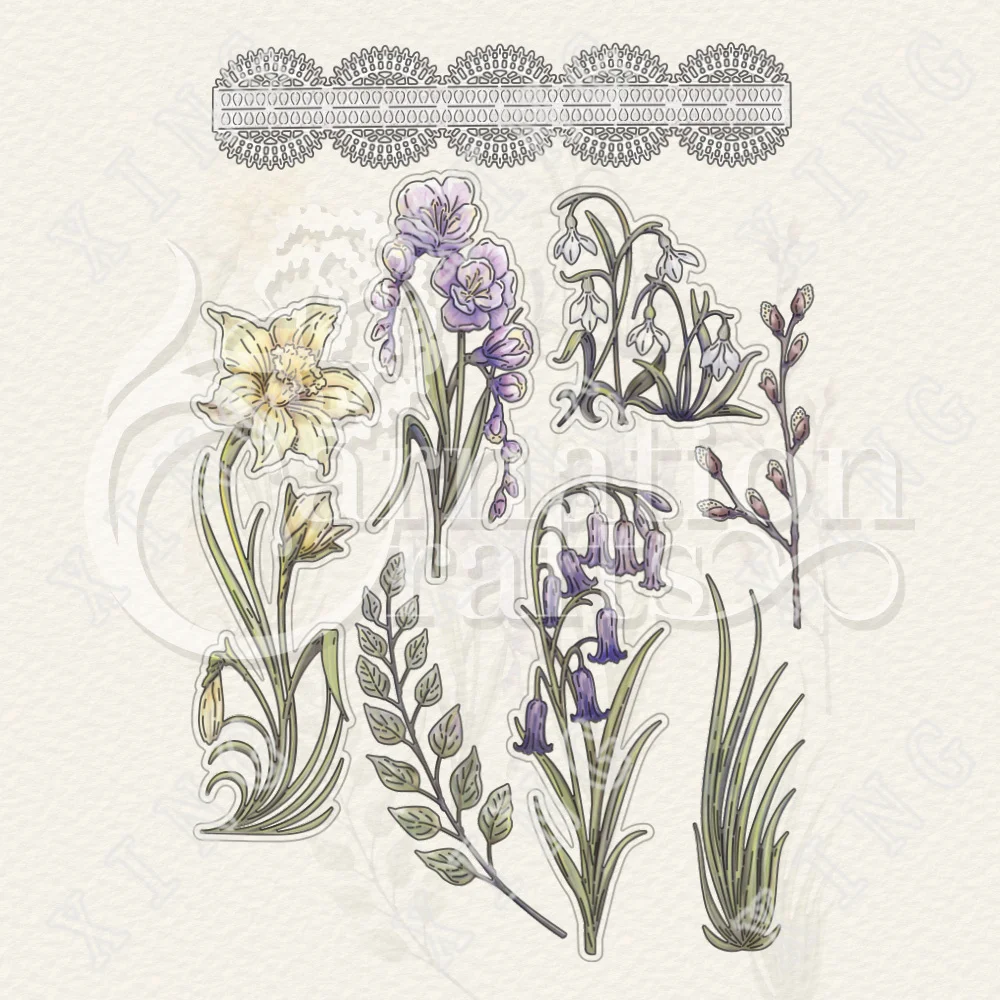 Spring in Bloom Metal Cutting Die Scrapbook Embossed Paper Card Album Craft Template Cut Die Stencils New for 2022 Arrival
Spring in Bloom Metal Cutting Die Scrapbook Embossed Paper Card Album Craft Template Cut Die Stencils New for 2022 Arrival