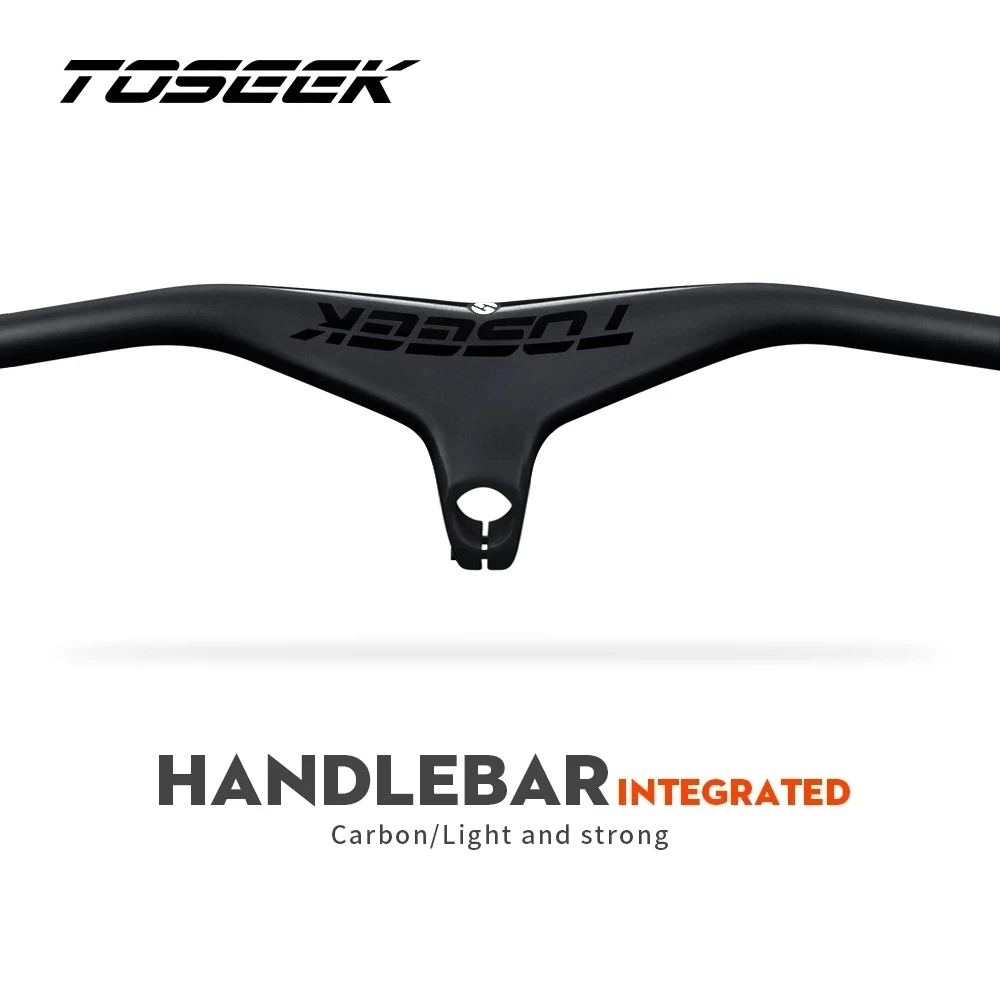 Руль и вынос руля для горного велосипеда toatch, карбоновый, матовый, черный, 17 градусов 
Руль и вынос руля для горного велосипеда toatch, карбоновый, матовый, черный, 17 градусов