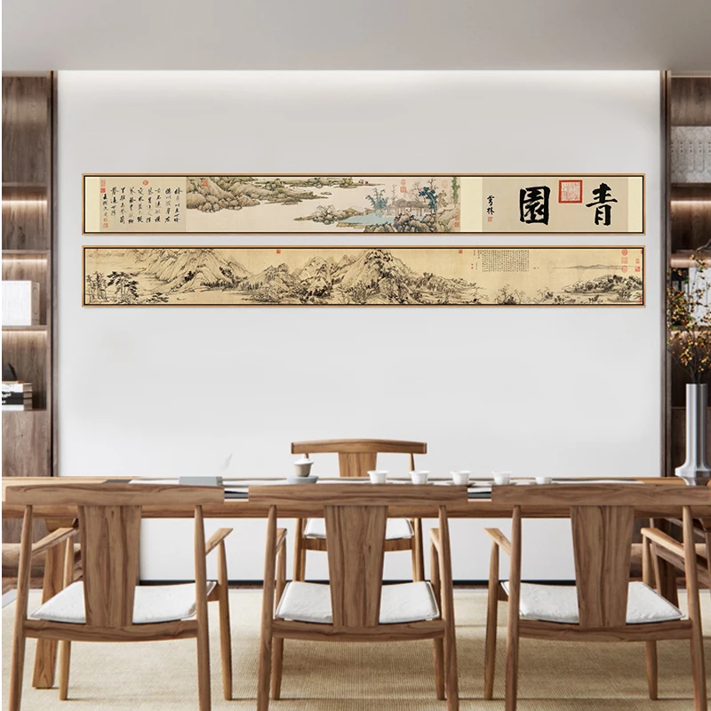 Chinese Style Ink Painting Alpine Canvas Decorative Painting Bedroom Living Room Wall Art Posters Solid Wood Scroll Paintings
Chinese Style Ink Painting Alpine Canvas Decorative Painting Bedroom Living Room Wall Art Posters Solid Wood Scroll Paintings