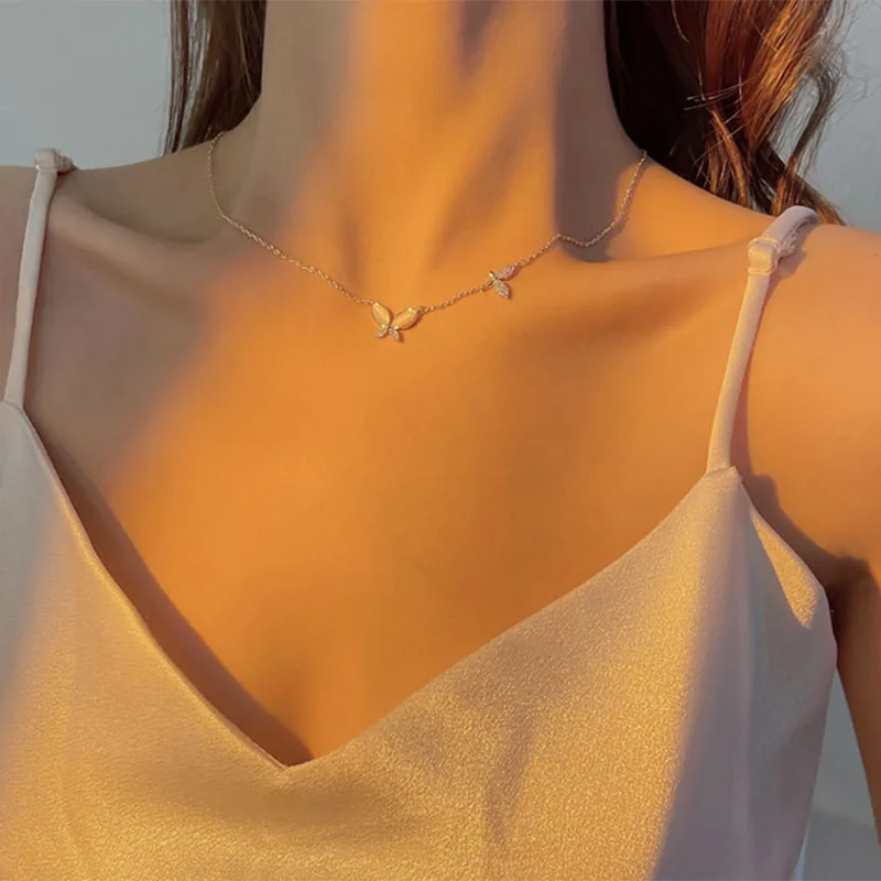 2022 New Super Fairy Butterfly Necklace Jewelry Necklace Collarbone Chain Women's Light Luxury Niche Design Simple
2022 New Super Fairy Butterfly Necklace Jewelry Necklace Collarbone Chain Women's Light Luxury Niche Design Simple