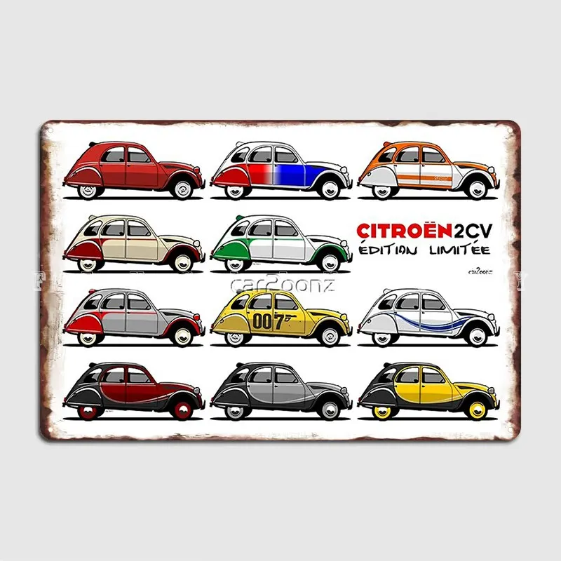 Citroën 2cv Limited Editions Metal Sign Pub Living Room Plaques Designing Tin Sign Poster
Citroën 2cv Limited Editions Metal Sign Pub Living Room Plaques Designing Tin Sign Poster