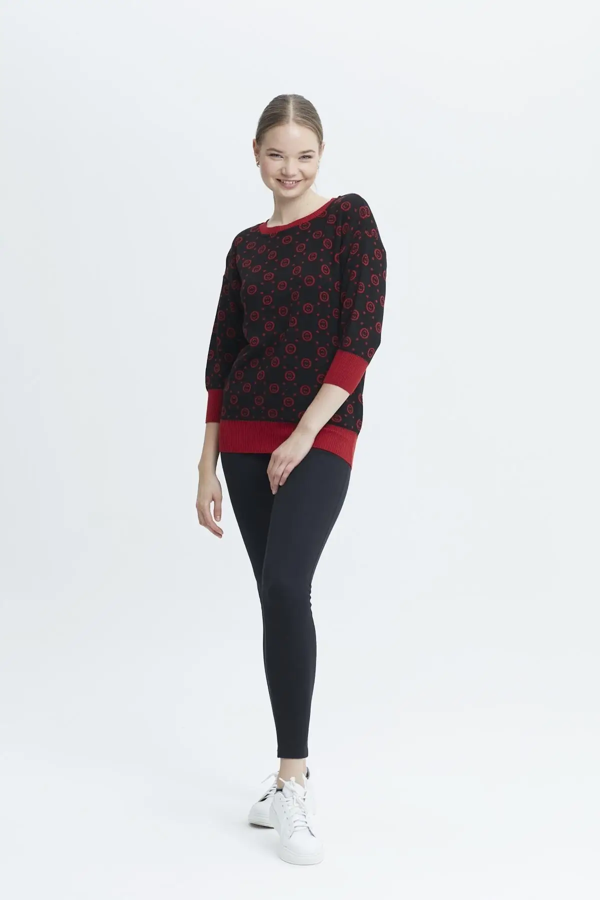 Women's Cardigan Red Crew Neck Half Sleeve Sweater- Casual Knitted Quality Fashion Cardigan Sweater Sweater Sweater Sweater Sweater
Women's Cardigan Red Crew Neck Half Sleeve Sweater- Casual Knitted Quality Fashion Cardigan Sweater Sweater Sweater Sweater Sweater