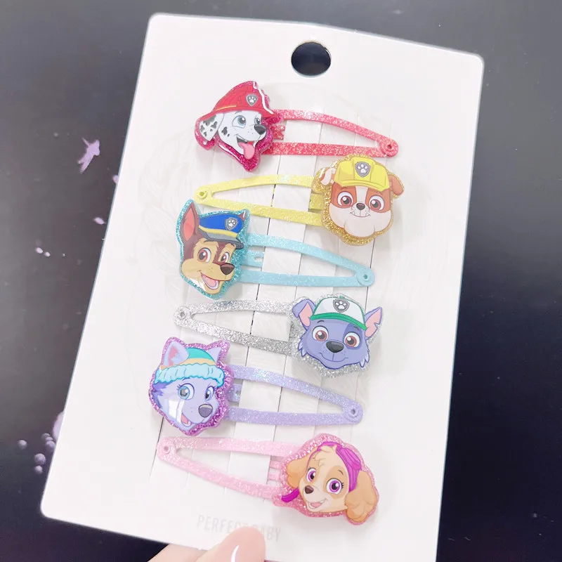 Paw Patrol Kids Hair Accessories Cartoon Hair Clip Puppy Chase Skye Everest Dog Hairclip Cute Headdress Print Hairpins for Girls
Paw Patrol Kids Hair Accessories Cartoon Hair Clip Puppy Chase Skye Everest Dog Hairclip Cute Headdress Print Hairpins for Girls
