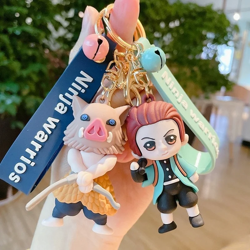 Anime Demon Slayer PVC Keychain Cartoon Cute Pendant School Bag Ornament Creative Christmas Gift Accessories
Anime Demon Slayer PVC Keychain Cartoon Cute Pendant School Bag Ornament Creative Christmas Gift Accessories