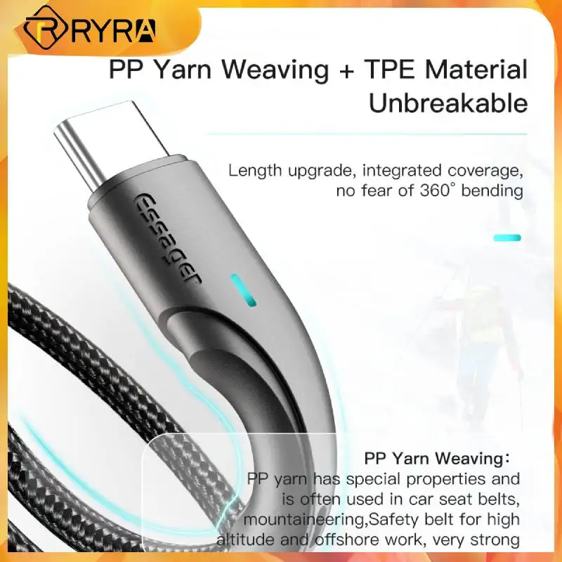 RYRA New Type C To Type C Cable 3A Data Cord 480Mbps 0.25/1/3/2 M Charger Line Fast Charging Wire For Huawei Samsung Xiaomi Oppo 
RYRA New Type C To Type C Cable 3A Data Cord 480Mbps 0.25/1/3/2 M Charger Line Fast Charging Wire For Huawei Samsung Xiaomi Oppo