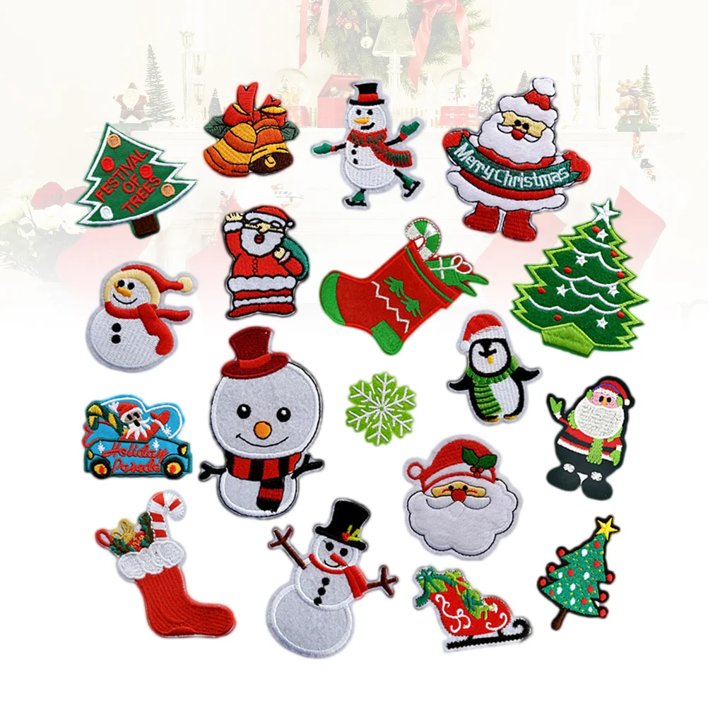 Christmas Patchpatches Appliques Clothingapplique Iron Sew Embroidery Sewingcloth Crafts Stickers Embroidered Repair Stockings
Christmas Patchpatches Appliques Clothingapplique Iron Sew Embroidery Sewingcloth Crafts Stickers Embroidered Repair Stockings