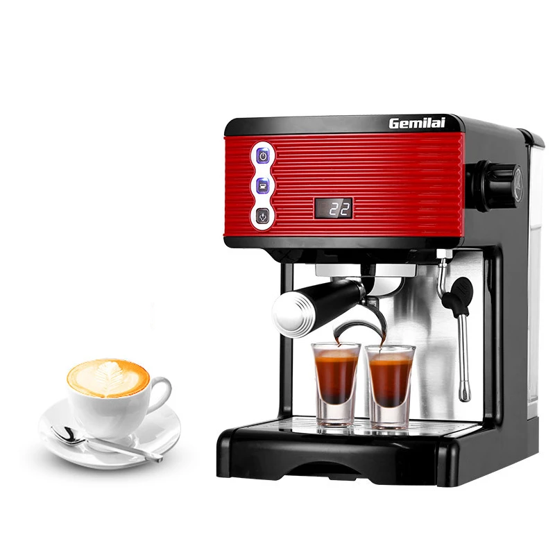 15 Bar Espresso coffee Machine Cappuccino latte milk foam steam Pump Pressure Coffee Machine
15 Bar Espresso coffee Machine Cappuccino latte milk foam steam Pump Pressure Coffee Machine